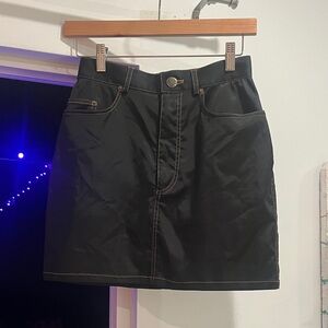 Jean Paul Gaultier Black Mini Skirt